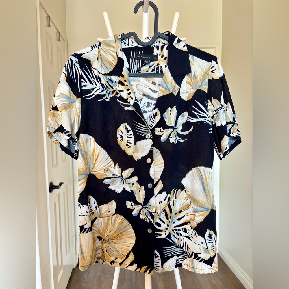 3for30 Joan Vass Women’s Short Sleeve Shirt XS